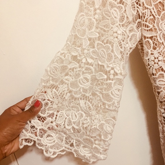 Gorgeous White Lace Dress | size XS - Picture 4 of 8